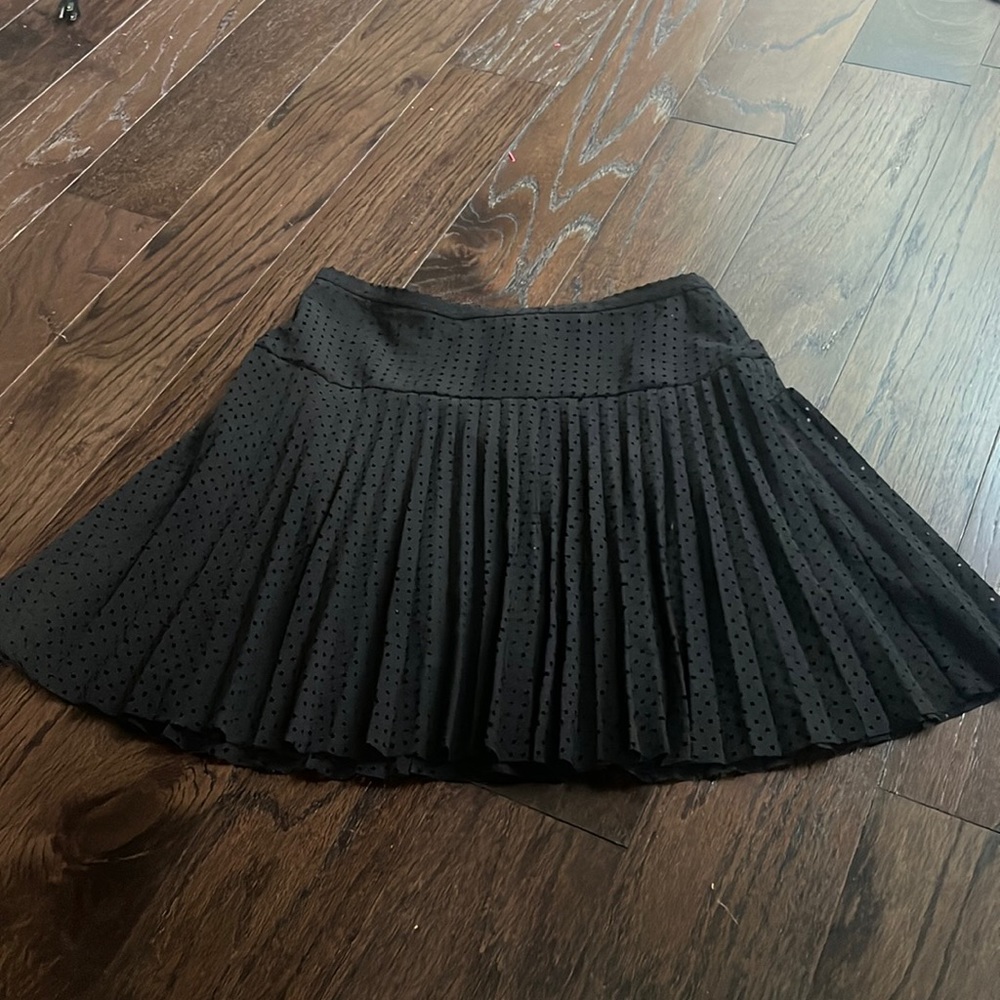 Pleated J Crew Skirt